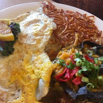 Red Rock Cafe - Southwest chicken fried steak with hash browns - Breakfast & Brunch Near Me - Sedona, Arizona Red Rock Cafe - Southwest chicken fried steak with hash browns - Breakfast & Brunch Near Me - Sedona, Arizona