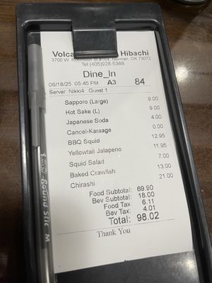 Volcano Sushi Bar & Hibachi by null