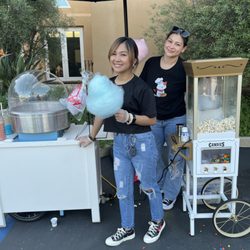 Chubby Chic Creations - Popcorn and cottoncandy machine