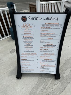 Menu photo 1 Shrimp Landing Crystal River, FL Menu photo 1 Shrimp Landing Crystal River, FL