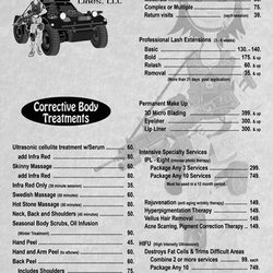 Behind Enemy Lines - Updated Menu of Services