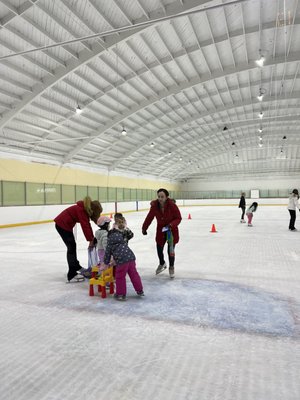 Ontario Ice Skating Arena Skating School by null