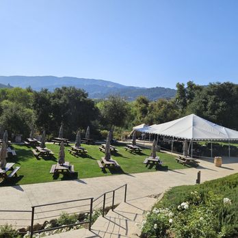 Sunstone Winery - STOMP lunch setup on the lawn - Wine Tasting Room Near Me - Santa Ynez, California Sunstone Winery - STOMP lunch setup on the lawn - Wine Tasting Room Near Me - Santa Ynez, California