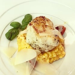 Reblaus - Seeteufel mit Chorizo Risotto - tolle Kombi!