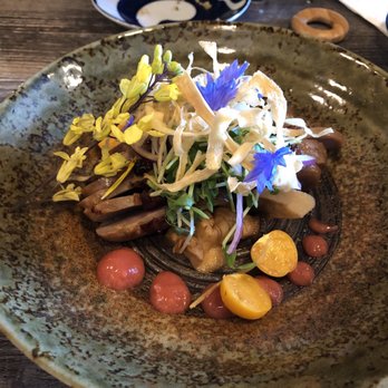 STEM Japanese Eatery - Yarrow Meadow Duck Breast in Strawberry Rhubarb - Japanese Near Me - Burnaby, British Columbia