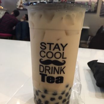 Teasociety - Peach Oolong milk tea w boba - Coffee & Tea Near Me - San Jose, California Teasociety - Peach Oolong milk tea w boba - Coffee & Tea Near Me - San Jose, California