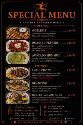 Menu photo 2 Turkish Cuisine New York, NY Menu photo 2 Turkish Cuisine New York, NY