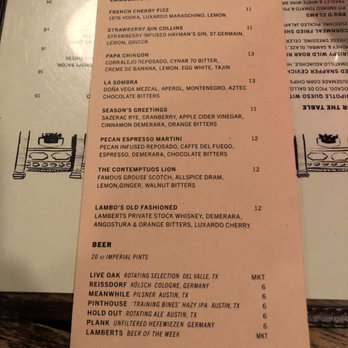 Lamberts Downtown Barbecue - Menu as of February 2022 - Barbeque Near Me - Austin, Texas Lamberts Downtown Barbecue - Menu as of February 2022 - Barbeque Near Me - Austin, Texas