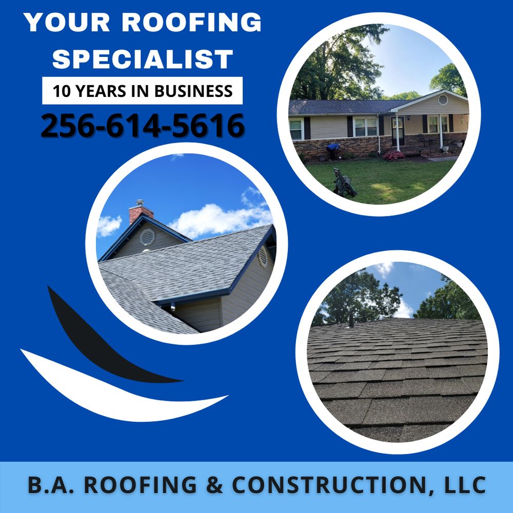Slide of B.A. Roofing & Construction