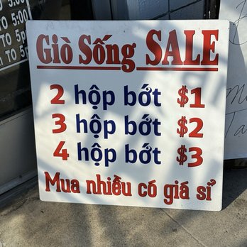 New Tan Dinh - Menu special - Imported Food Near Me - San Diego, California