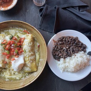 Loco Chon Bar & Grill Mexican Restaurant - Veggie verde enchilada - Mexican Near Me - Newcastle, Washington