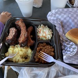 Granny's Grill - Friend catfish Ribs.