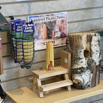 Wild Birds Unlimited - Squirrel table - Bird Shops Near Me - Albuquerque, New Mexico Wild Birds Unlimited - Squirrel table - Bird Shops Near Me - Albuquerque, New Mexico