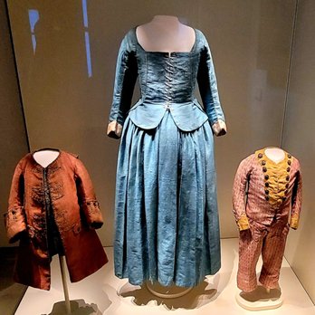 Bayerisches Nationalmuseum - Girl's Dress in middle- France, 1730-1750. Silk fabric, silk ribbon, linen lining - Art Museums Near Me - Munich, BY Bayerisches Nationalmuseum - Girl's Dress in middle- France, 1730-1750. Silk fabric, silk ribbon, linen lining - Art Museums Near Me - Munich, BY
