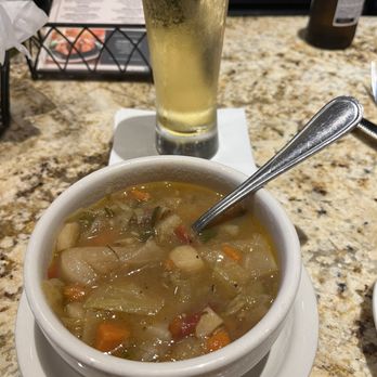 Carrabba's Italian Grill - Yummy Minestrone soup - Seafood Near Me - Venice, Florida