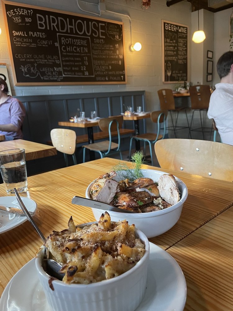 Food from Birdhouse
