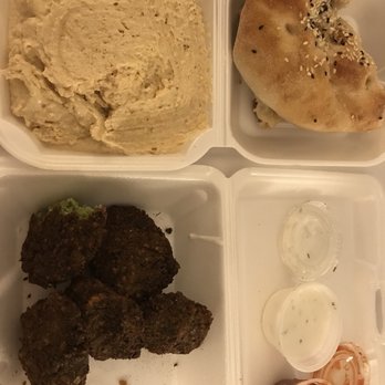 Ali Baba - The portion size of the hummus was great, but it had no flavor. I've had better Falafel's, just meh. - Turkish Near Me - Boston, Massachusetts