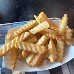 Delicious hot crispy french fries just the way you like them Delicious hot crispy french fries just the way you like them