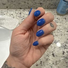 Dip powder natural nail Dip powder natural nail