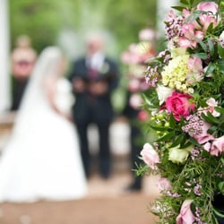 Lacy's Florist - Flowers at wedding reception