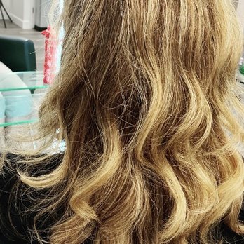 Mane Lounge - Curls from a magical roll brush. - Hair Salons Near Me - Novato, California