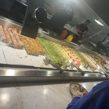 Asia Buffet - Variety of freshly made sushi - Buffets Near Me - Buena Park, California