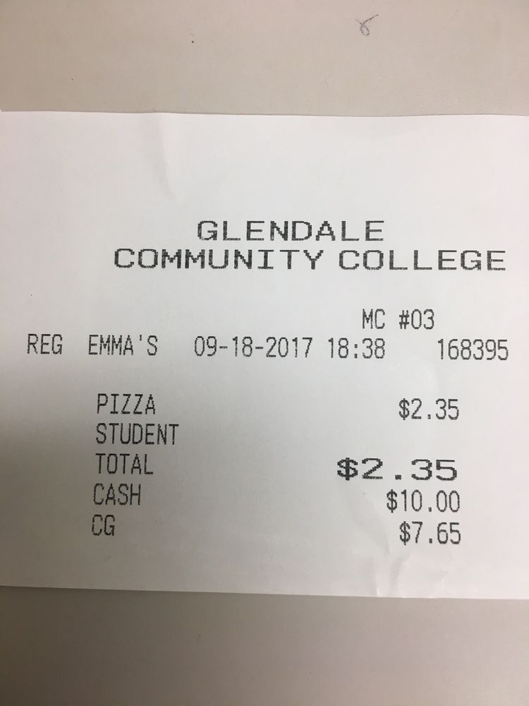 GLENDALE COMMUNITY COLLEGE DOWNSTAIRS EMMA’S SOUP & SANDWICH DEL 1500 N Verdugo Rd, Glendale