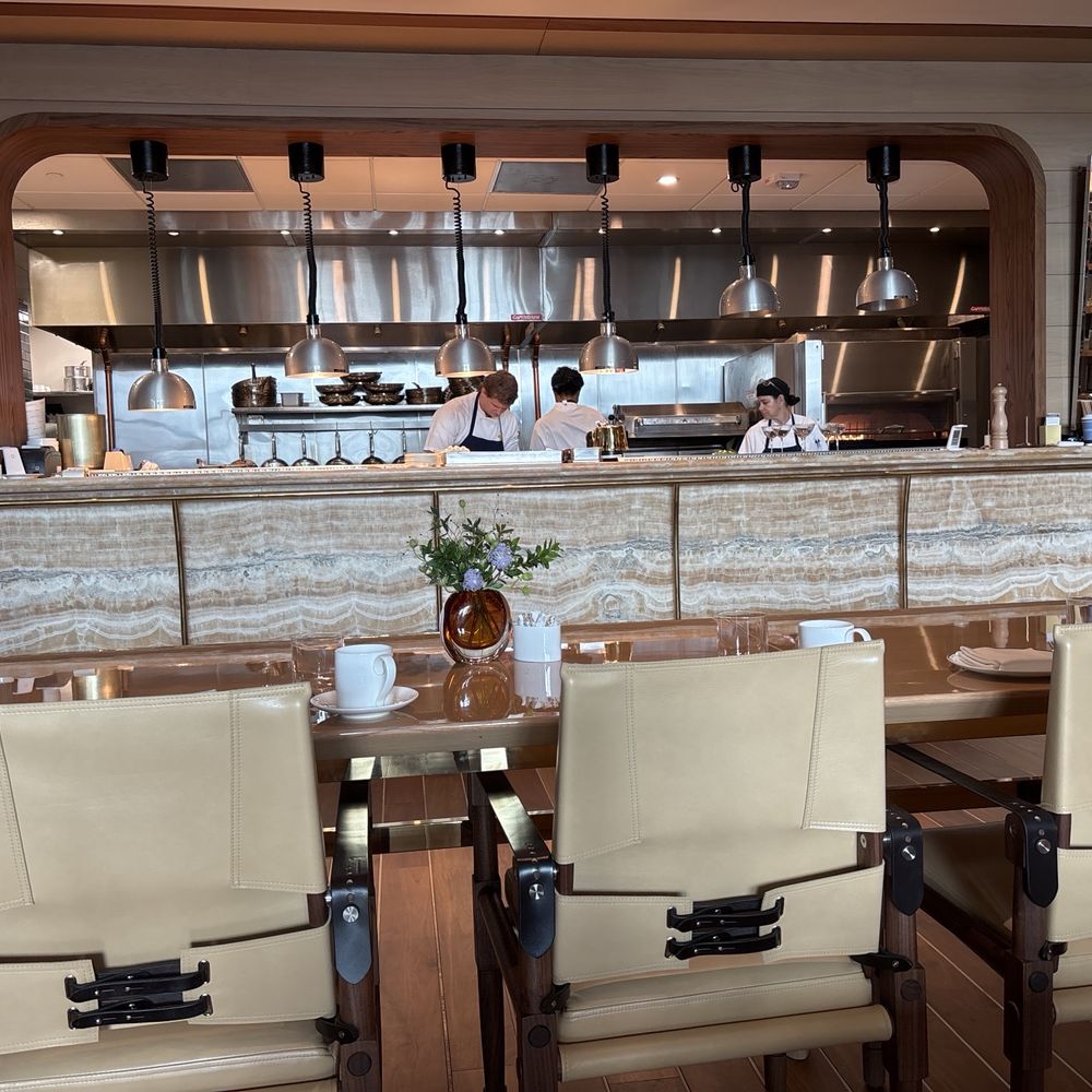 The Crossing - Open kitchen - Mediterranean Near Me - Charleston, South Carolina The Crossing - Open kitchen - Mediterranean Near Me - Charleston, South Carolina