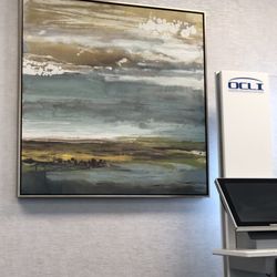 OCLI Plainview - Picture on wall along with sign in kiosk not working