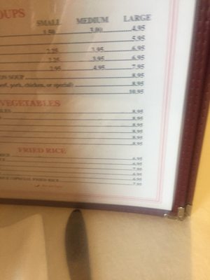 Menu photo 4 Mandarin Restaurant Albuquerque, NM
