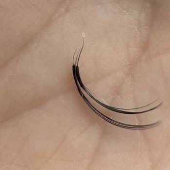 Lash M - 3 natural lashes all glued together - Eyelash Service Near Me - San Francisco, California