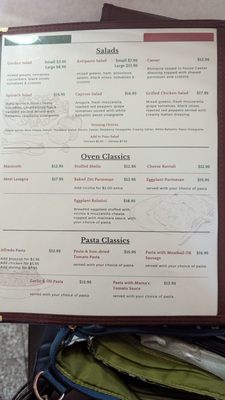 Menu photo 4 Mamma Maria's Stamford, NY