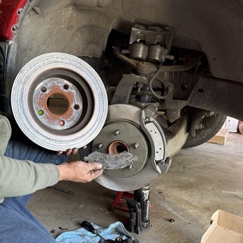 Firestone Complete Auto Care - Brake pad, what they told me to leave with - Tires Near Me - Bernalillo, New Mexico