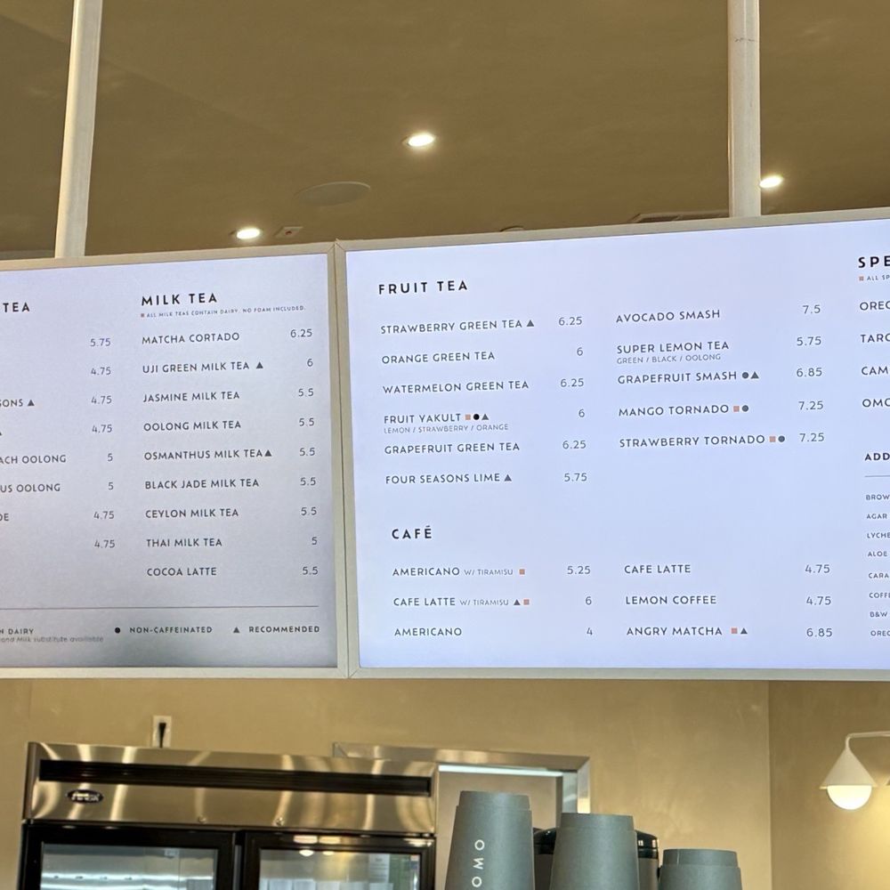 OMOMO Tea Shoppe - Bubble Tea Near Me - Aliso Viejo, California OMOMO Tea Shoppe - Bubble Tea Near Me - Aliso Viejo, California