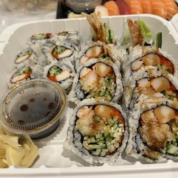 Sushi & Sushi - a tray of sushi rolls - Japanese Near Me - Toronto, Ontario Sushi & Sushi - a tray of sushi rolls - Japanese Near Me - Toronto, Ontario