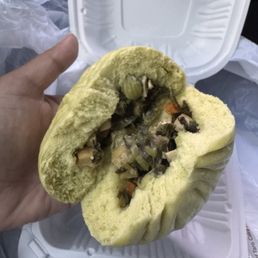 Spinach Vegetable Steamed Buns Spinach Vegetable Steamed Buns