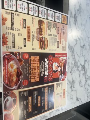 Menu photo 1 Ozzy’s Breakfast And Grill Philadelphia, PA Menu photo 1 Ozzy’s Breakfast And Grill Philadelphia, PA