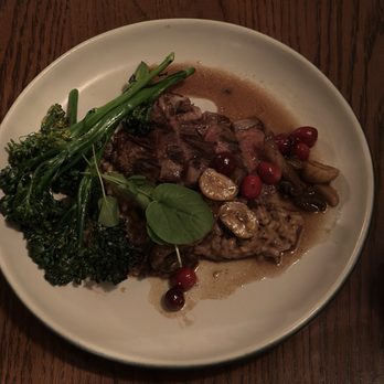 Coronet Restaurant - NEW YORK STRIP $48 black currant risotto, local mushroom, chestnut, cranberry gastrique, broccolini - Venues & Event Spaces Near Me - Tucson, Arizona Coronet Restaurant - NEW YORK STRIP $48 black currant risotto, local mushroom, chestnut, cranberry gastrique, broccolini - Venues & Event Spaces Near Me - Tucson, Arizona