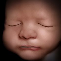 First Expressions Ultrasound - Such a cute little baby in our 8K!