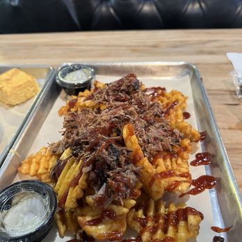Smoke & Fire Social Eatery - Brisket Waffle Fries - Comfort Food Near Me - Paramount, California Smoke & Fire Social Eatery - Brisket Waffle Fries - Comfort Food Near Me - Paramount, California