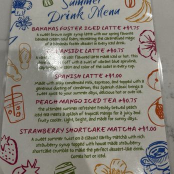 Tru Bru Coffee - Summer drink menu - Coffee & Tea Near Me - Irvine, California