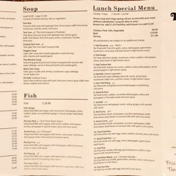 Chef's special, lunch special Chef's special, lunch special