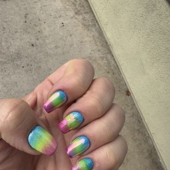 Serenity Happy Nails - Rainbow nails - Nail Salons Near Me - Escondido, California Serenity Happy Nails - Rainbow nails - Nail Salons Near Me - Escondido, California