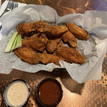 Warrior Bar & Grill - Amazing Wings. Old bay dry rub with sauces to try on the side. - American Near Me - Stroudsburg, Pennsylvania Warrior Bar & Grill - Amazing Wings. Old bay dry rub with sauces to try on the side. - American Near Me - Stroudsburg, Pennsylvania
