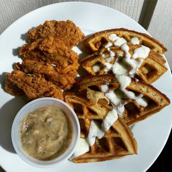 Donut Farm - The Chik'n N Waffles. Do it! - Donuts Near Me - Berkeley, California Donut Farm - The Chik'n N Waffles. Do it! - Donuts Near Me - Berkeley, California