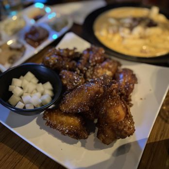 707 Sutter - Fried Chicken Wings with Soy Garlic Sauce - Korean Near Me - San Francisco, California 707 Sutter - Fried Chicken Wings with Soy Garlic Sauce - Korean Near Me - San Francisco, California