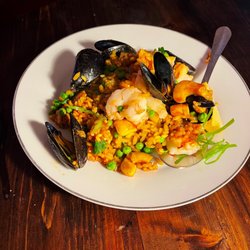 The Tamale Lady - Seafood paella