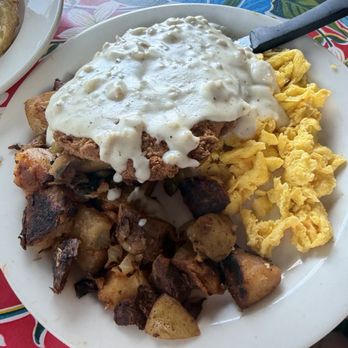 Beach Break Cafe - Chicken Fried Steak Plate - Breakfast & Brunch Near Me - Oceanside, California Beach Break Cafe - Chicken Fried Steak Plate - Breakfast & Brunch Near Me - Oceanside, California