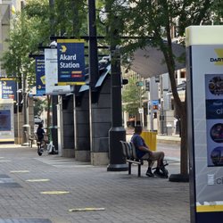DART - Royal Lane [Green] - Akhard Station Platform