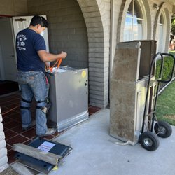 Total Plumbing Heating & Air - 1 of 2 natural gas furnace replacements for a community center.